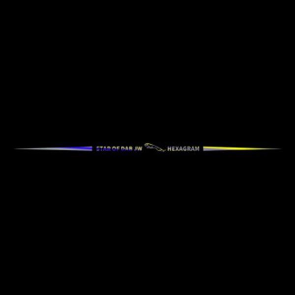 3D Colorful laser reflective car sticker ✨4PCS✨