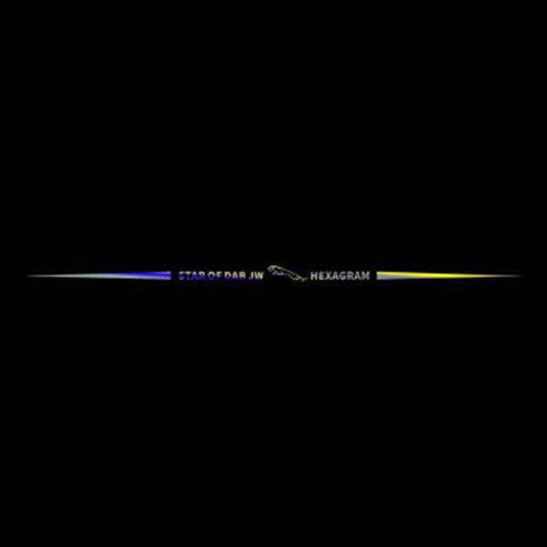 Colorful laser reflective car sticker ✨4PCS✨