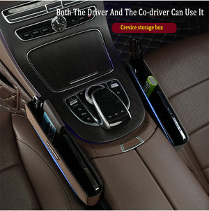 Premium Car Suede Gap Storage Box
