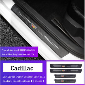 Carbon Car Door Sills Stickers( 4PCS )
