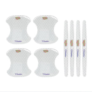Reflective - Car Door Bowl Handle Anti-Scratch Damage Protector(8PCS)