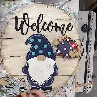 50% OFF Mother's Day Promotion | Gnome Door Hanger