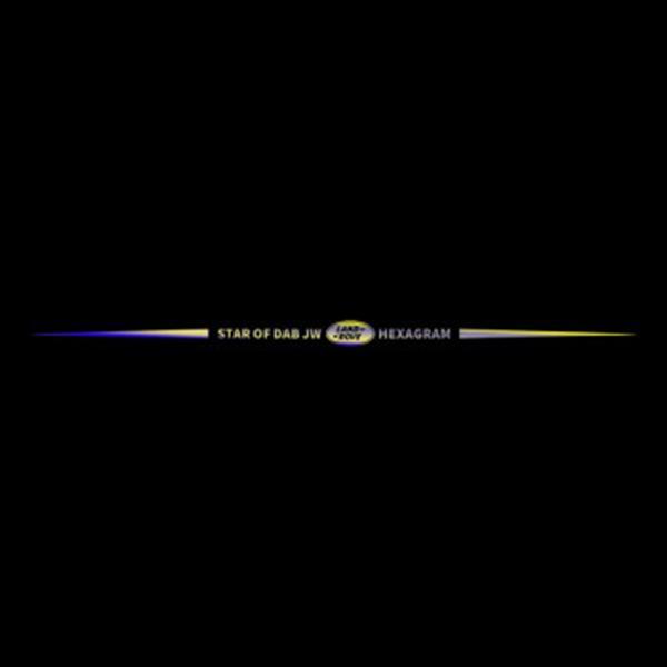 3D Colorful laser reflective car sticker ✨4PCS✨
