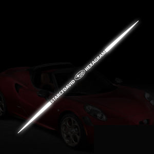 3D Colorful laser reflective car sticker ✨4PCS✨
